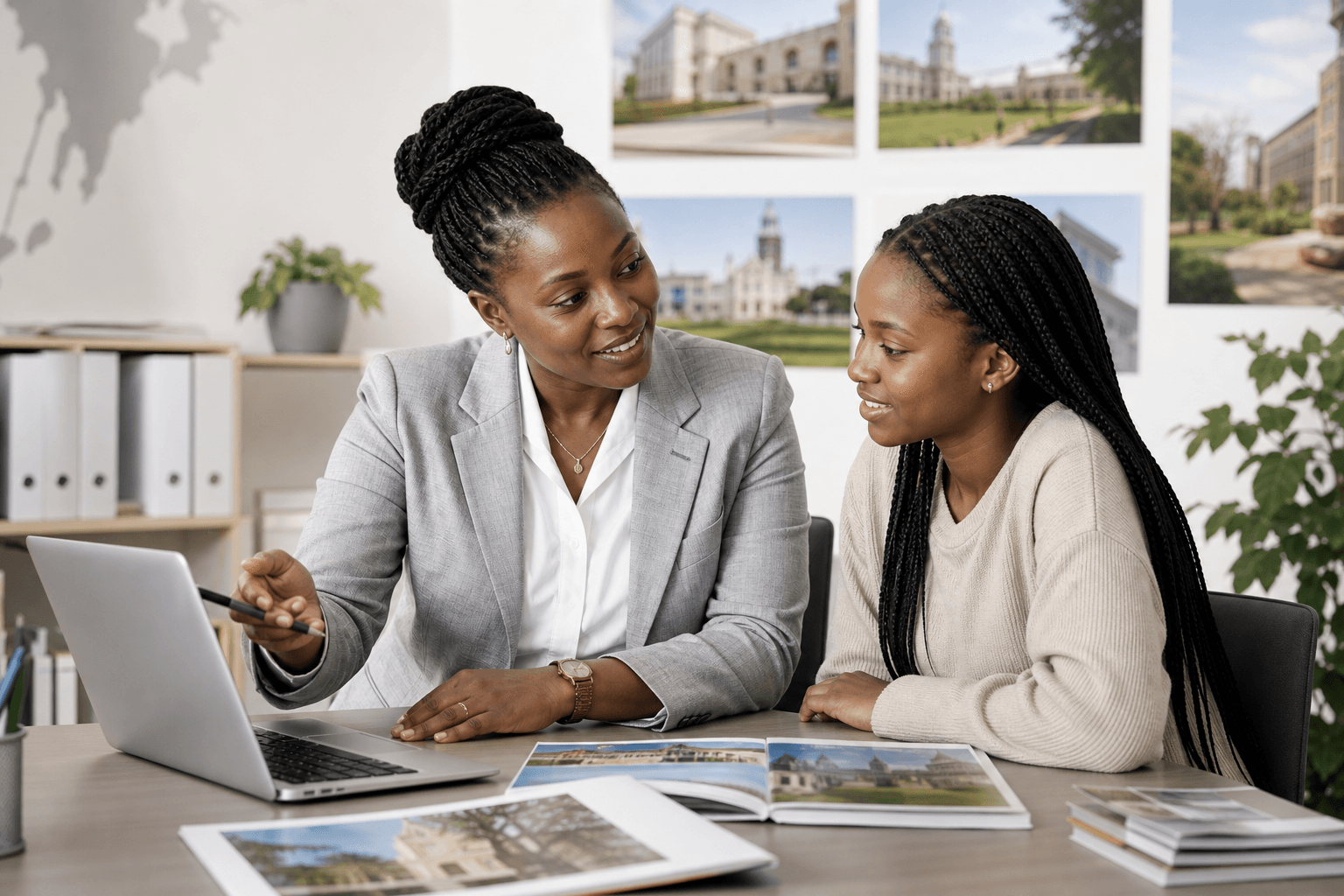 Study abroad support — admission, visa and document guidance